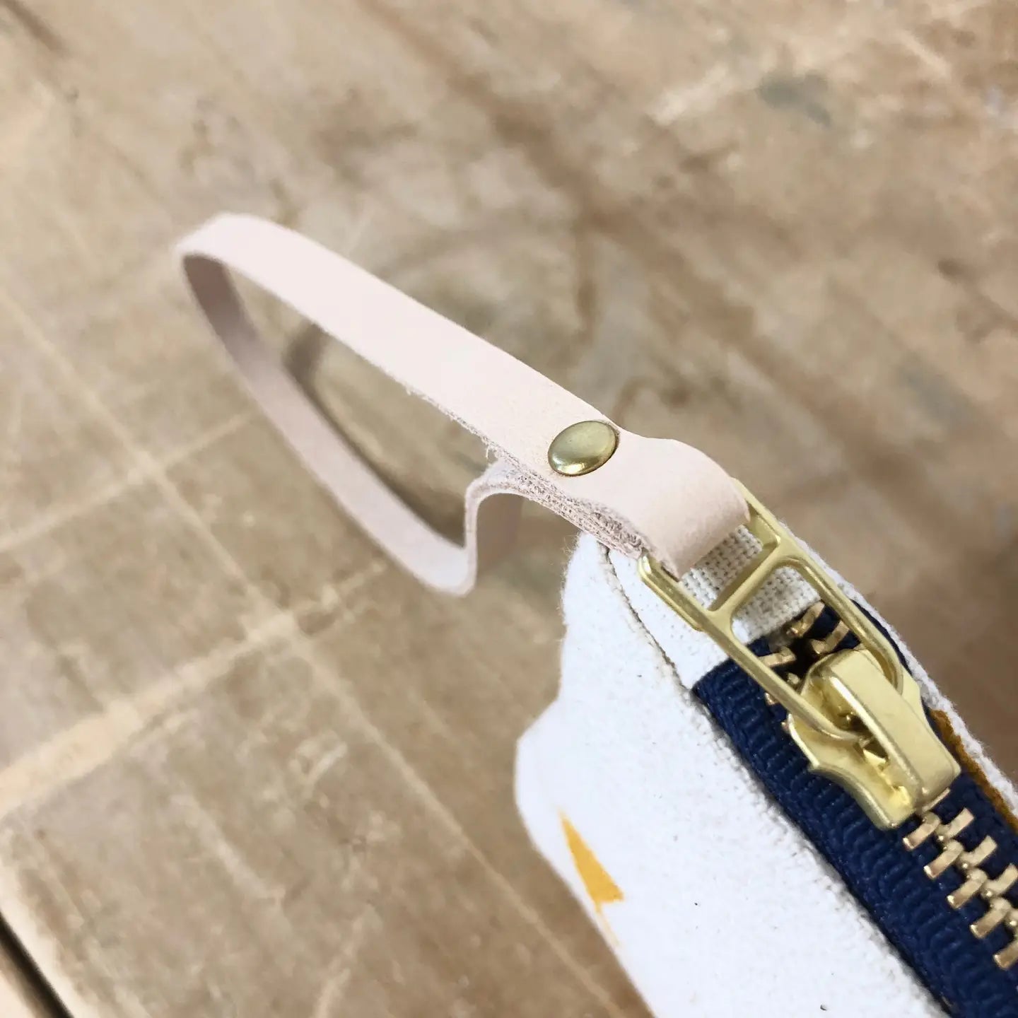 Yolk Sailboats Wristlet Zipper Bag