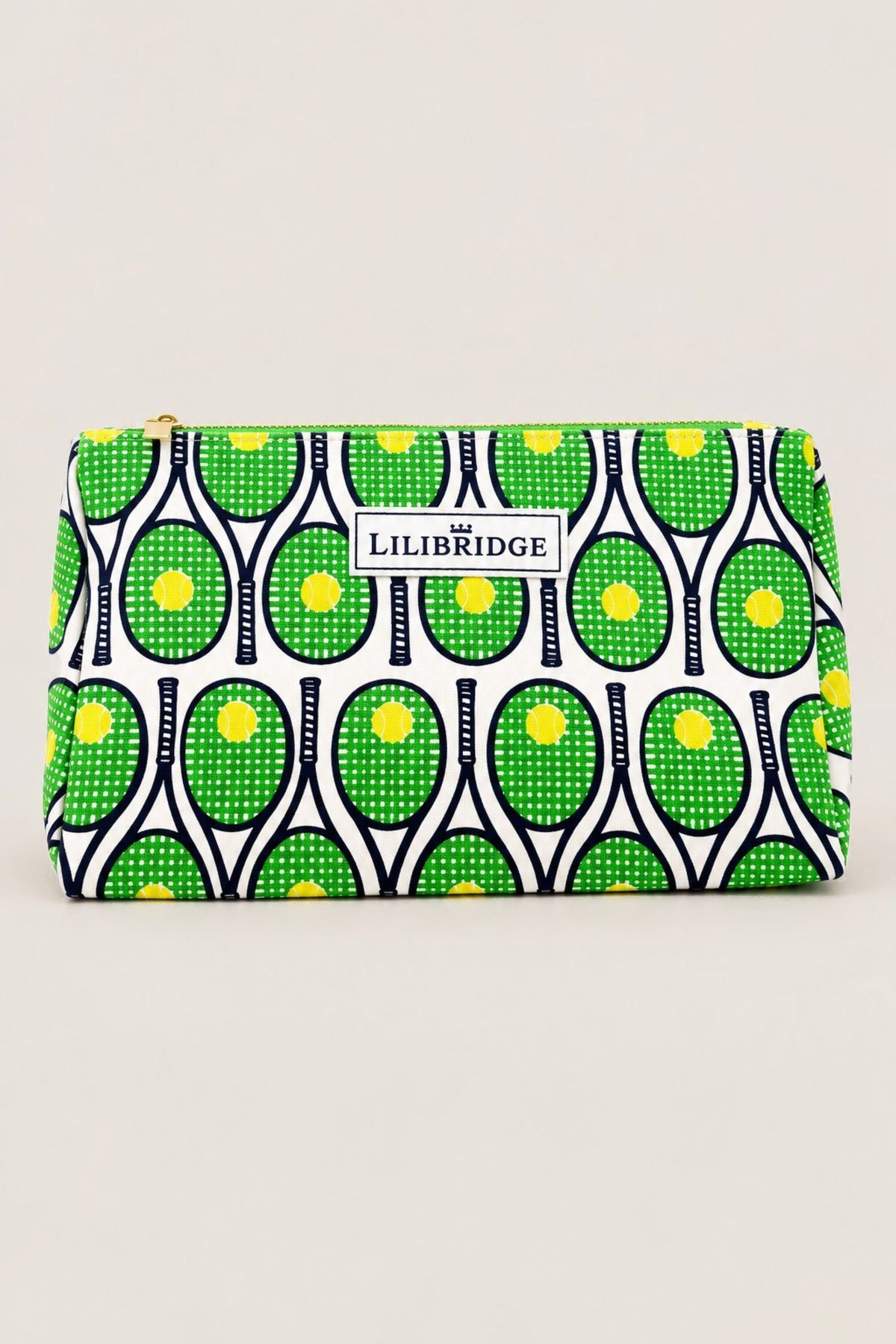 Tennis Racket Make Up Bag