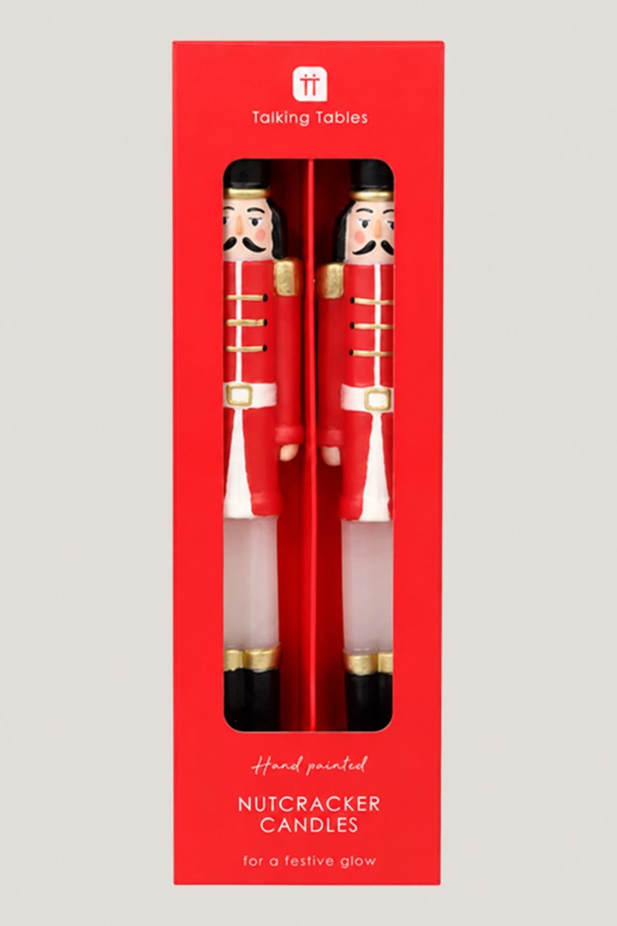 Nutcracker Taper Candles – Set of 2