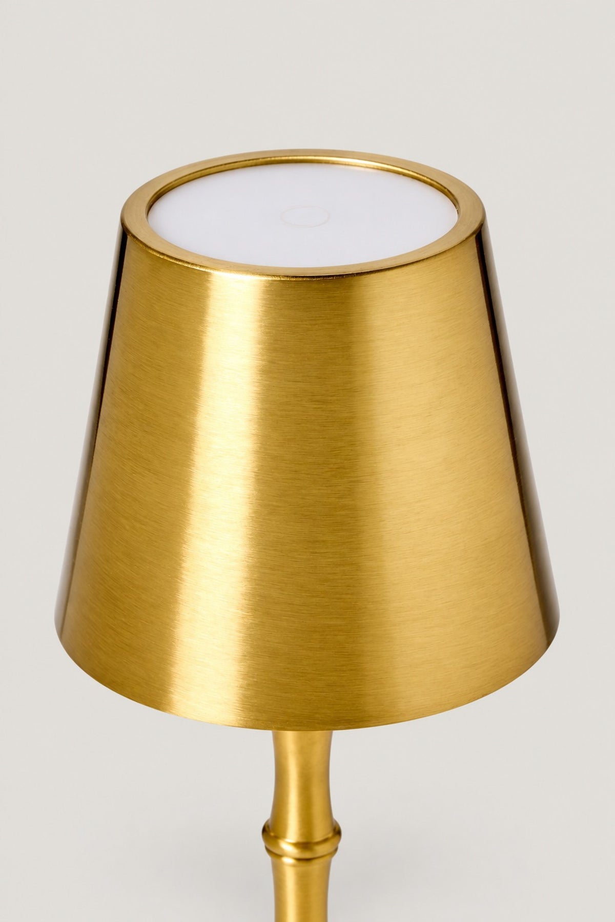 Brass Bamboo LED Table Lamp