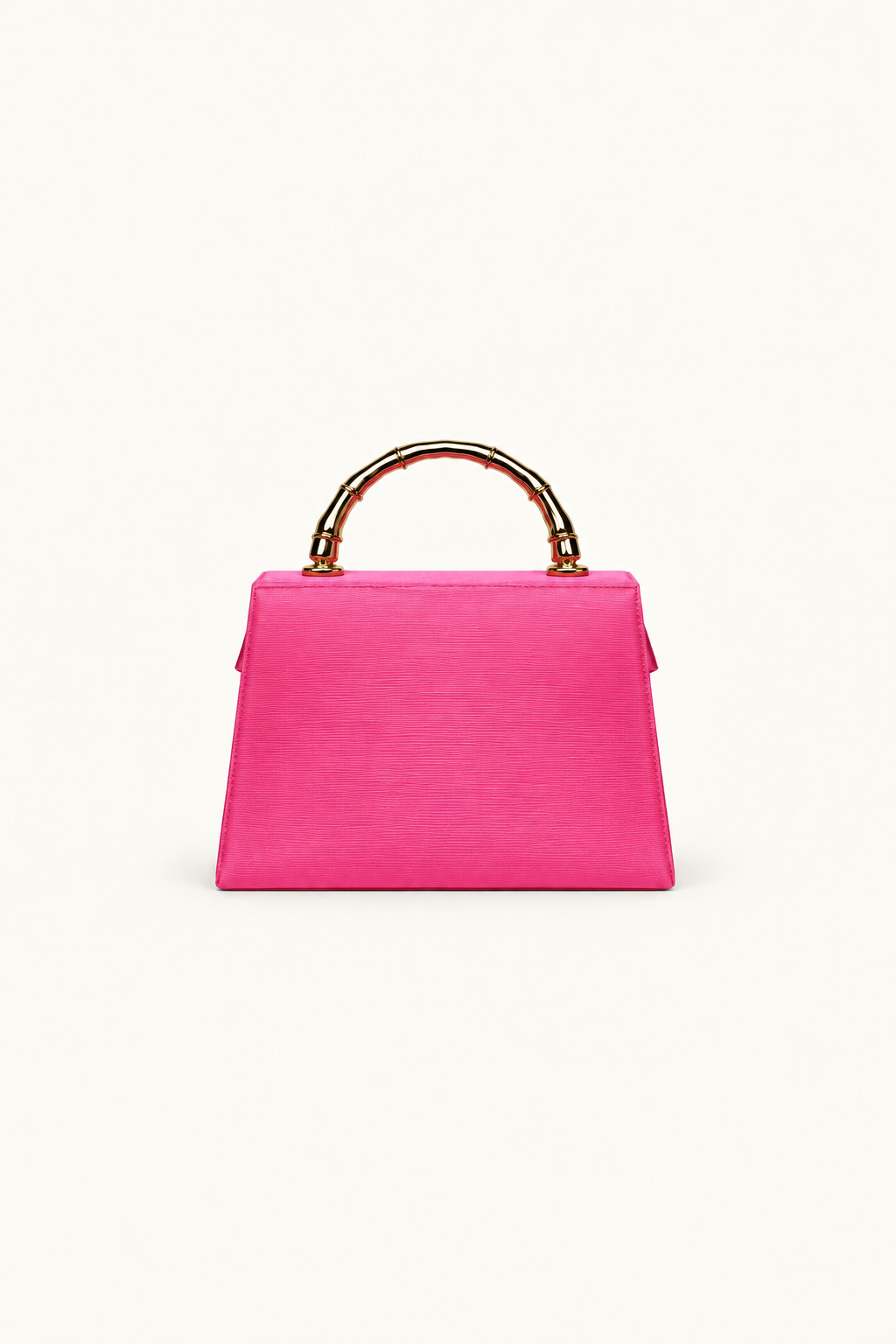 Pink Lulu Rhinestone Bee Charm Handbag