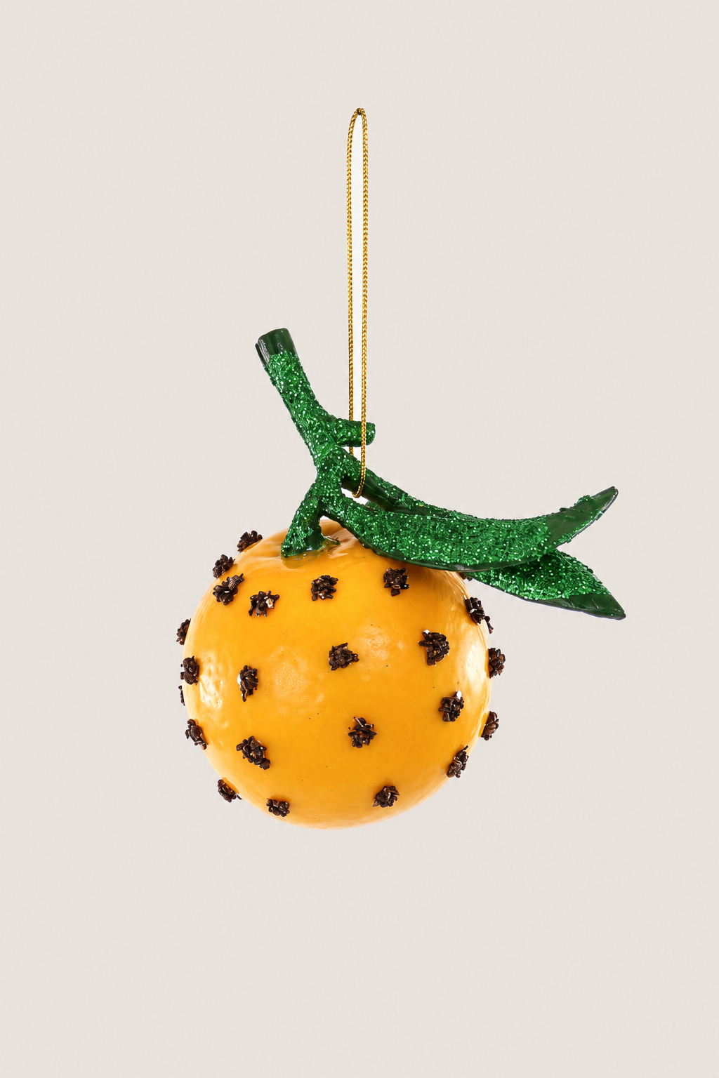 Clove Studded Orange Ornament