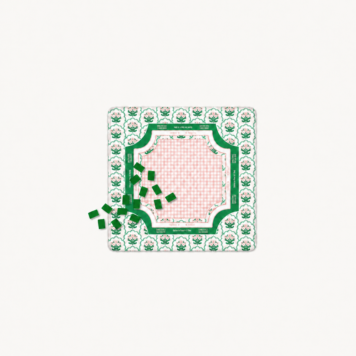 Cottage Core Mahjong Mat 31" Mat