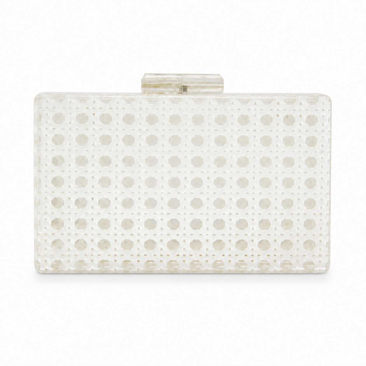 White Breakers Clutch – Customizable Minaudière