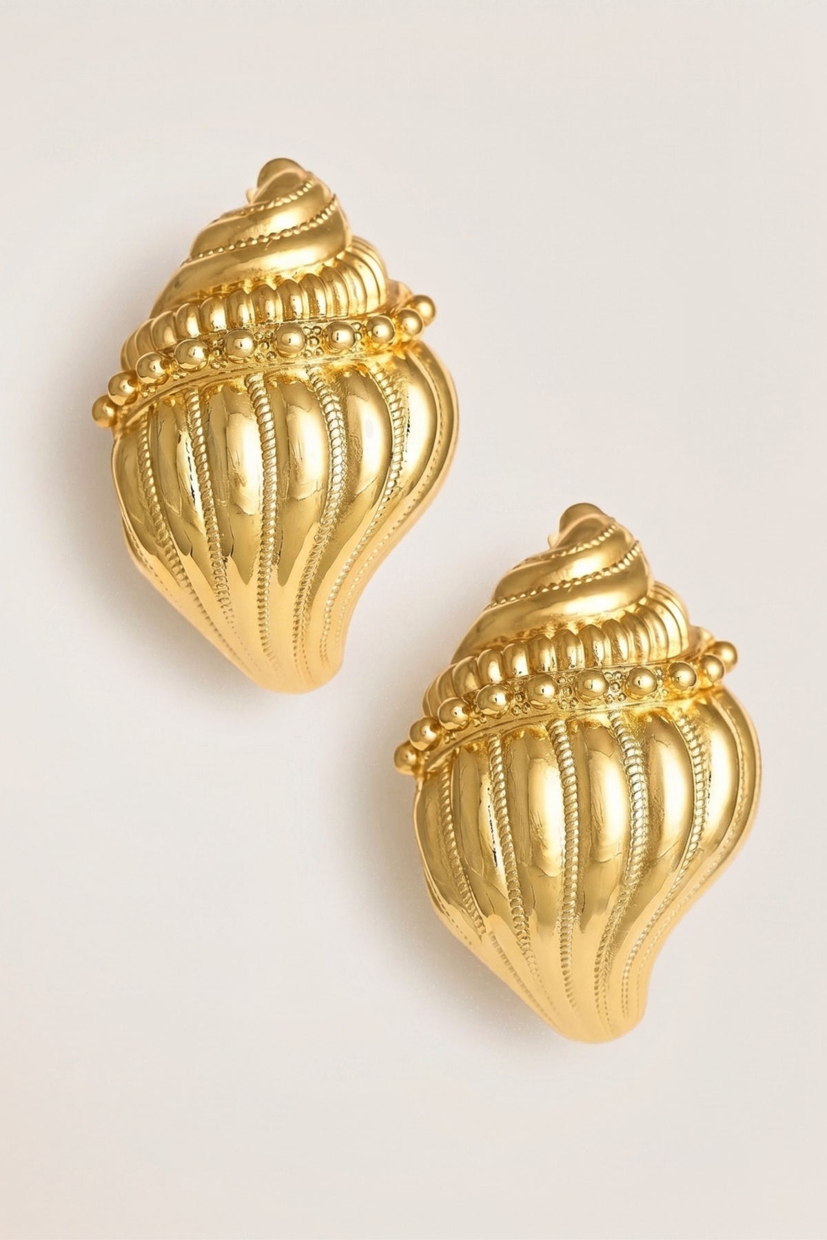 James Conch Shell Earrings