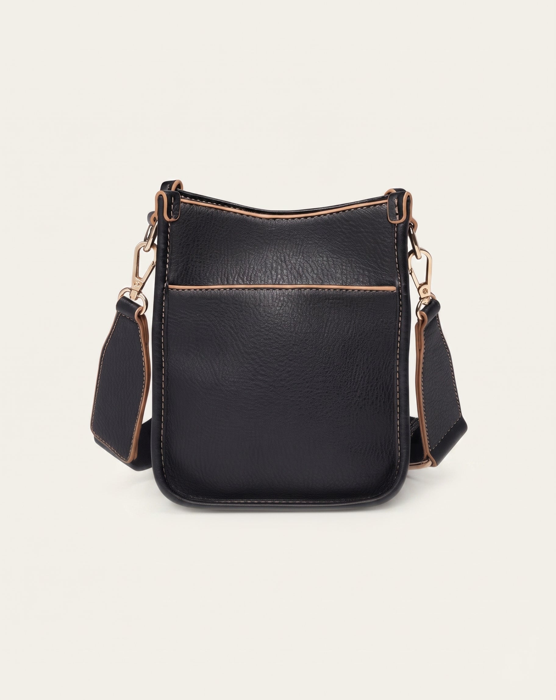 Black Parker Crossbody Bag