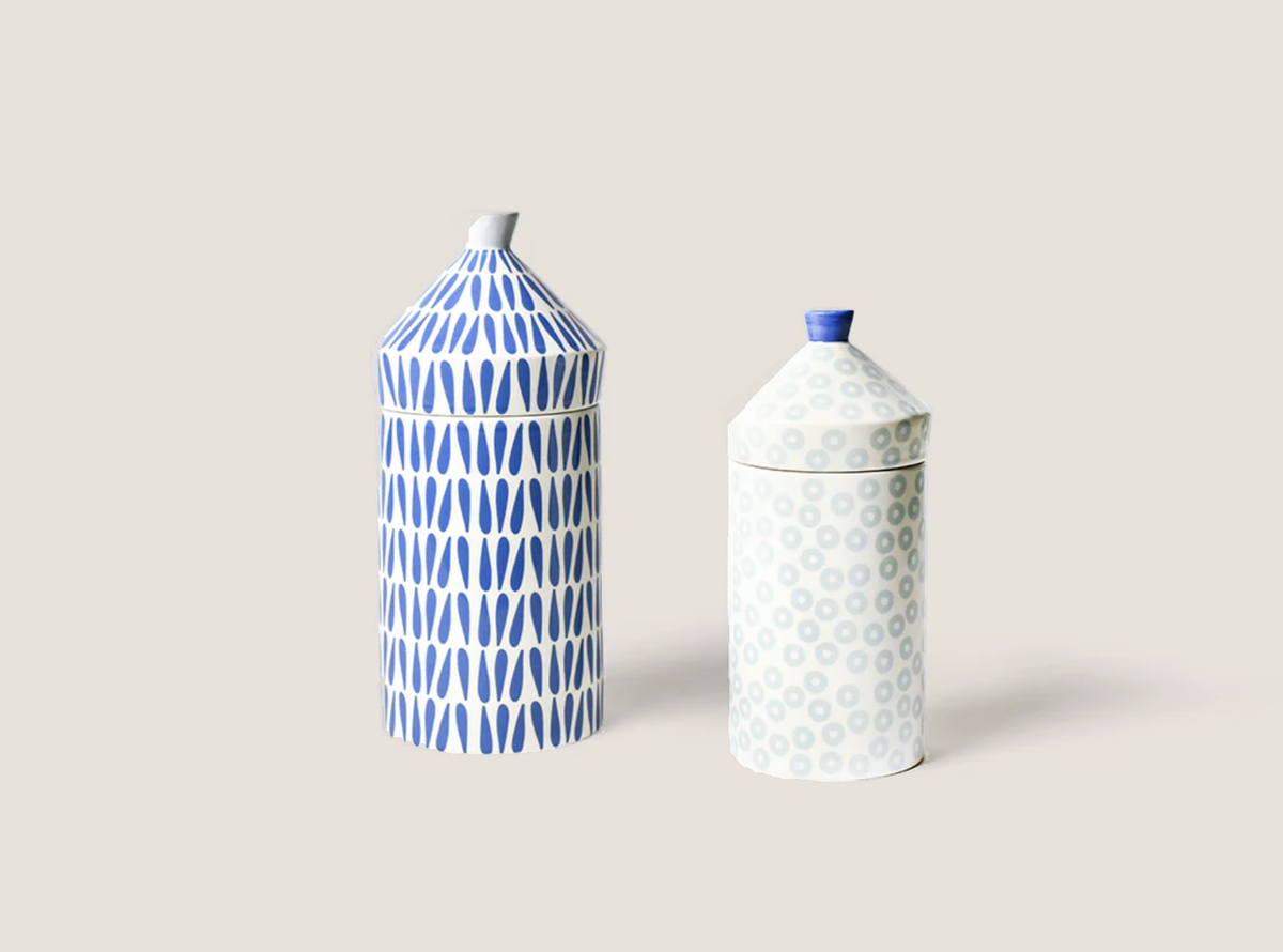 Iris Blue Canister (Select from 2)