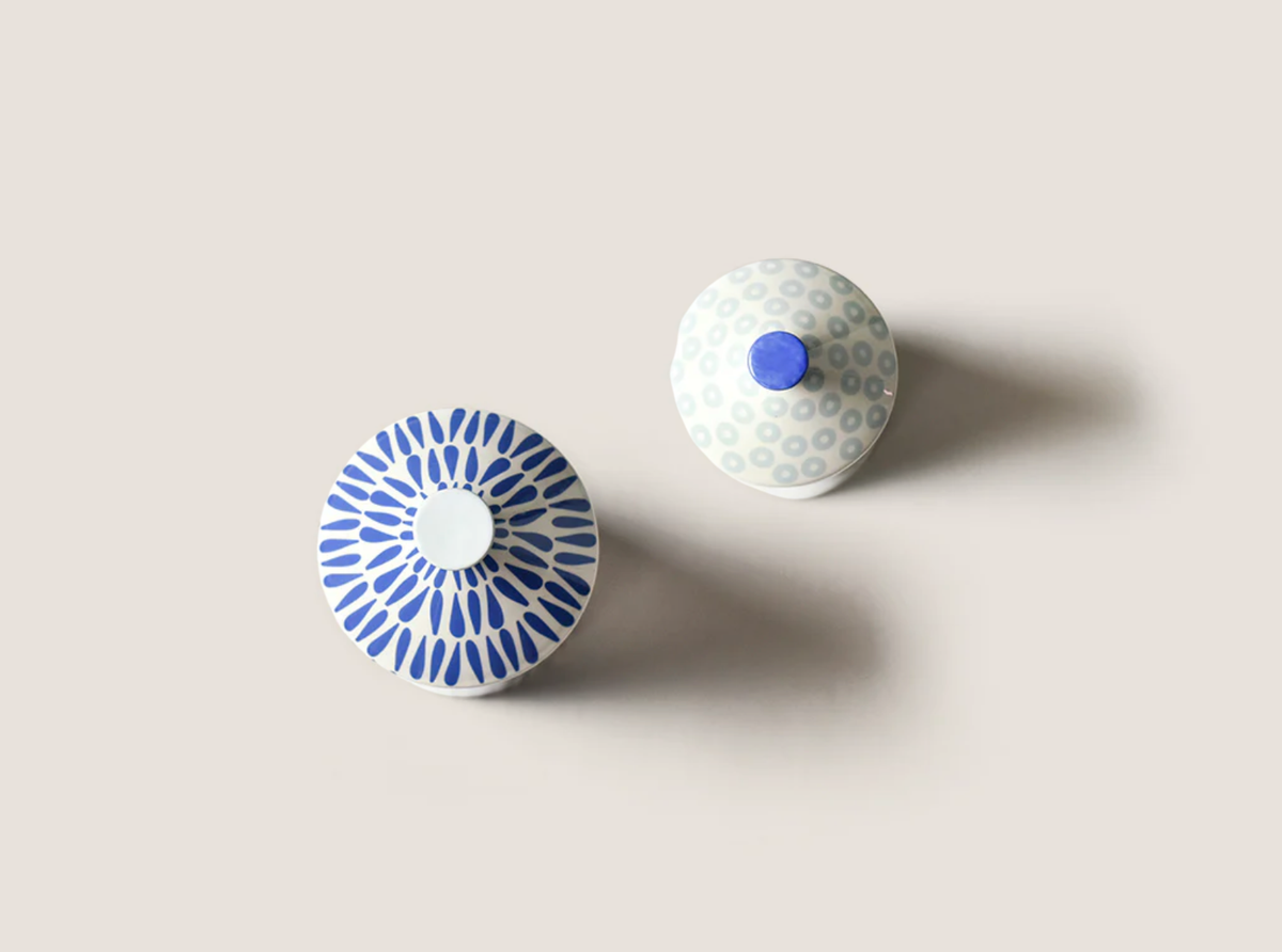 Iris Blue Canister (Select from 2)