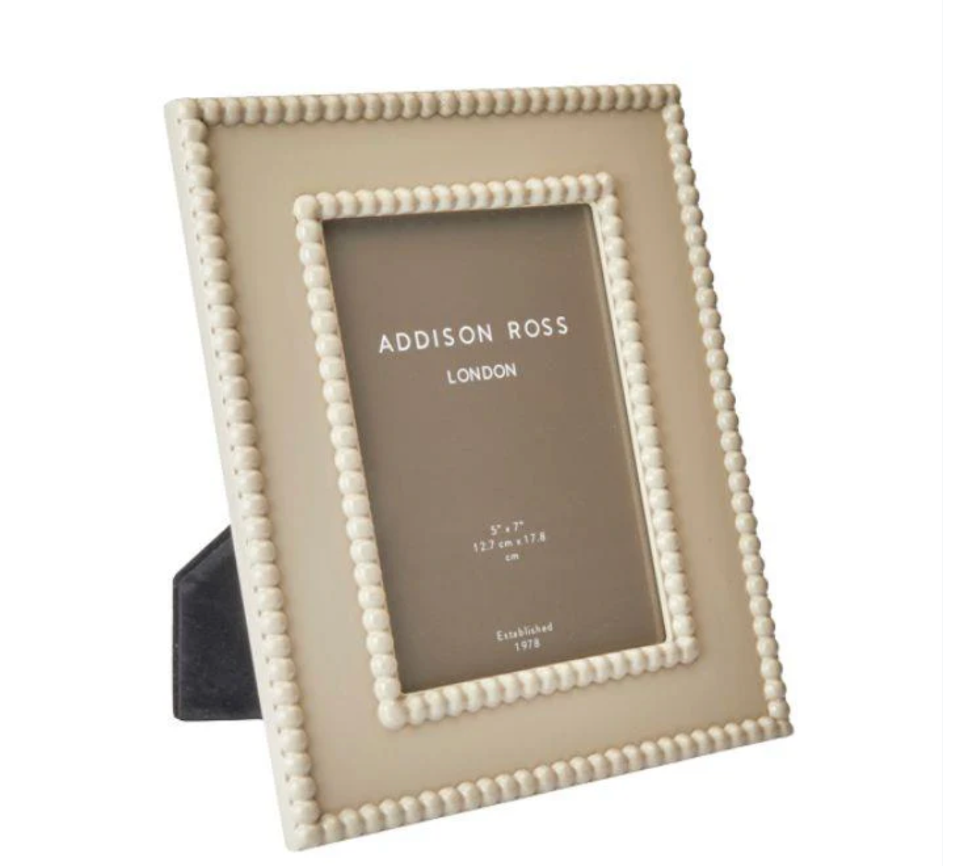 Cappuccino Bobbin Lacquer Photo Frame – 5x7