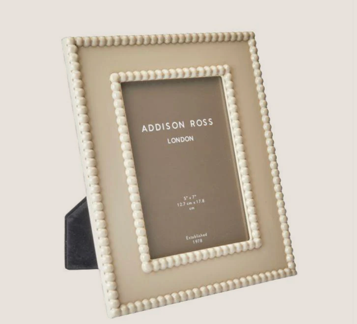 Cappuccino Bobbin Lacquer Photo Frame – 5x7