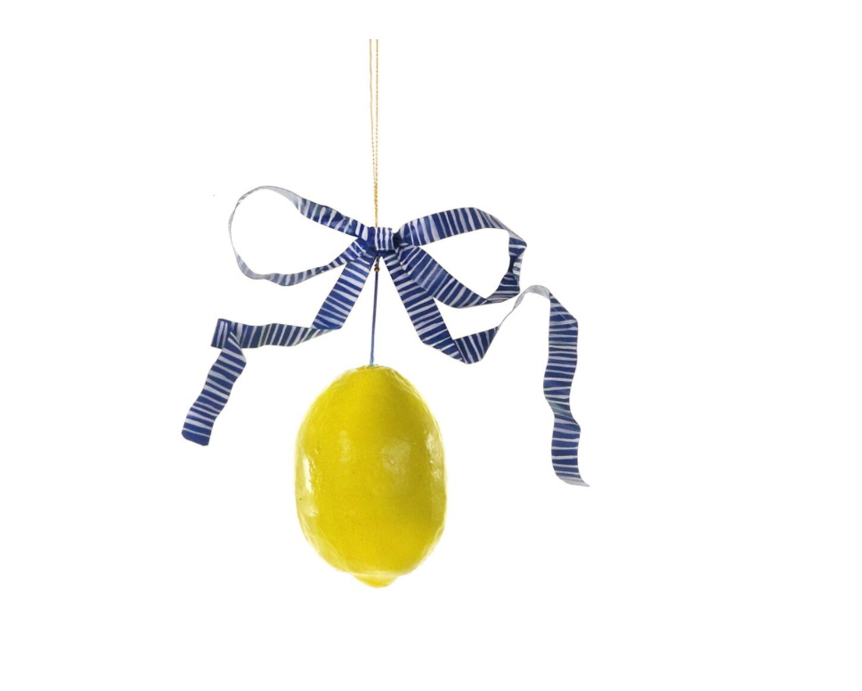 Coquette Lemon Ornament