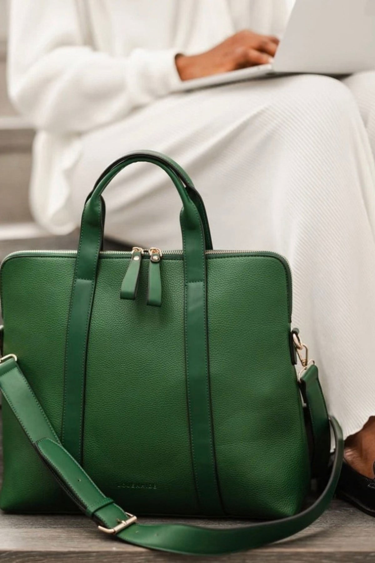 Rhodes Laptop Bag - Green