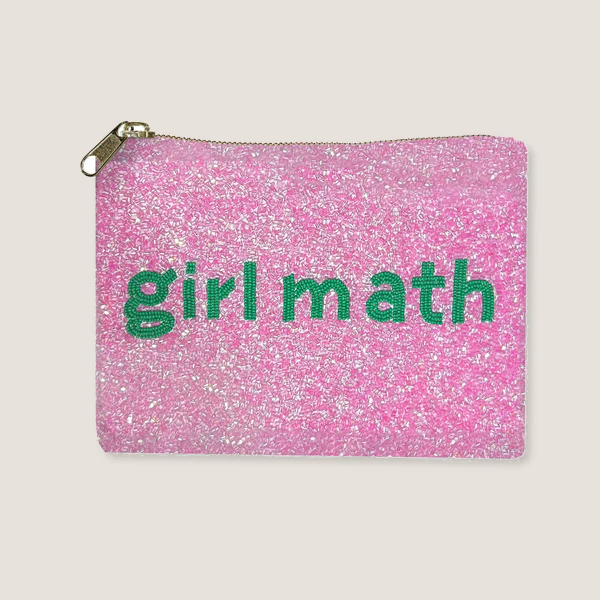 Girl Math Beaded Bag