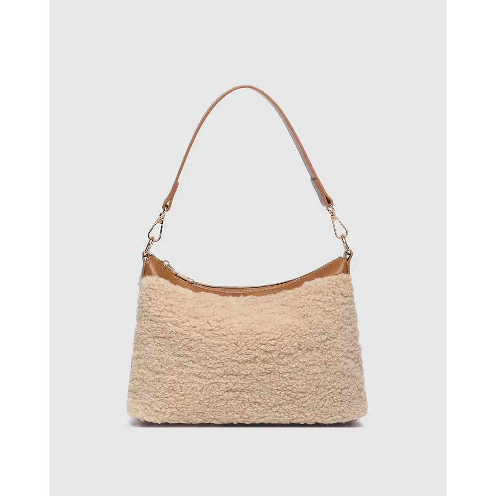 Beige Aspen Shoulder Bag