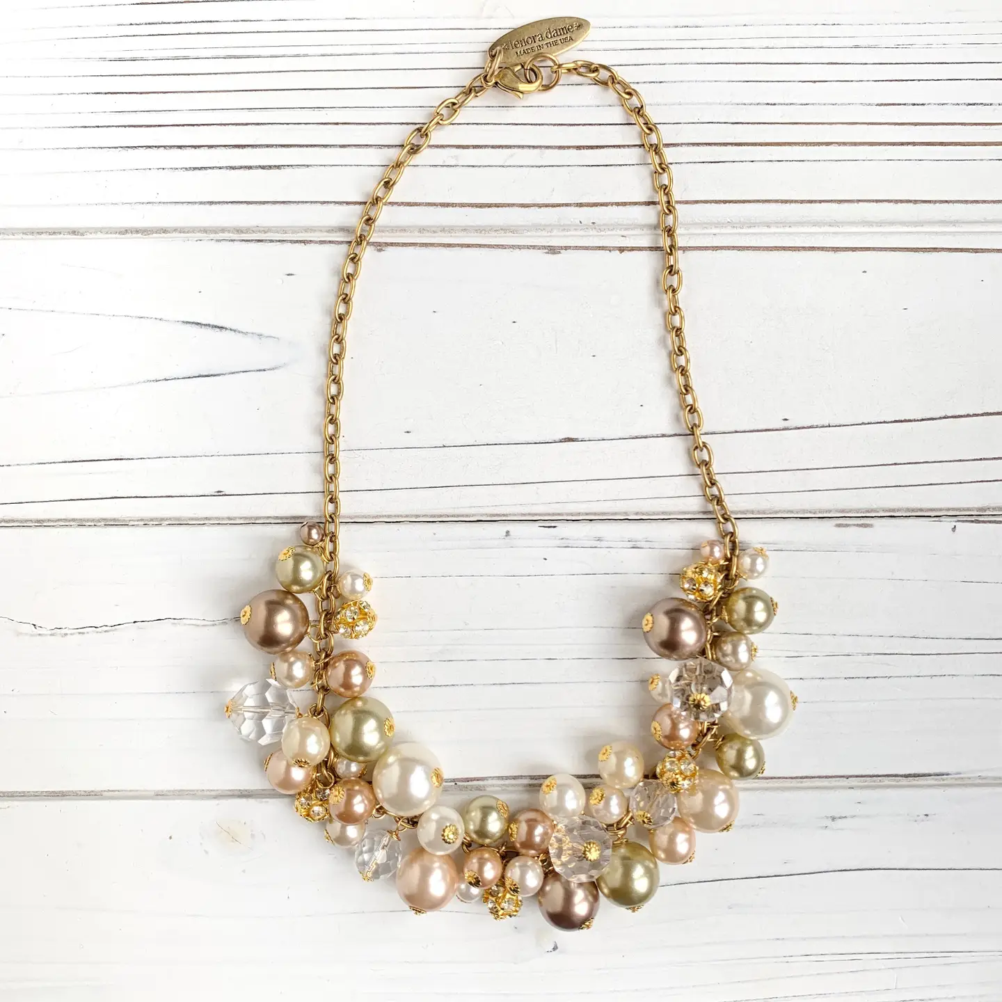 Pearl Charm Necklace