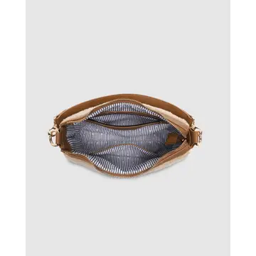 Beige Aspen Shoulder Bag