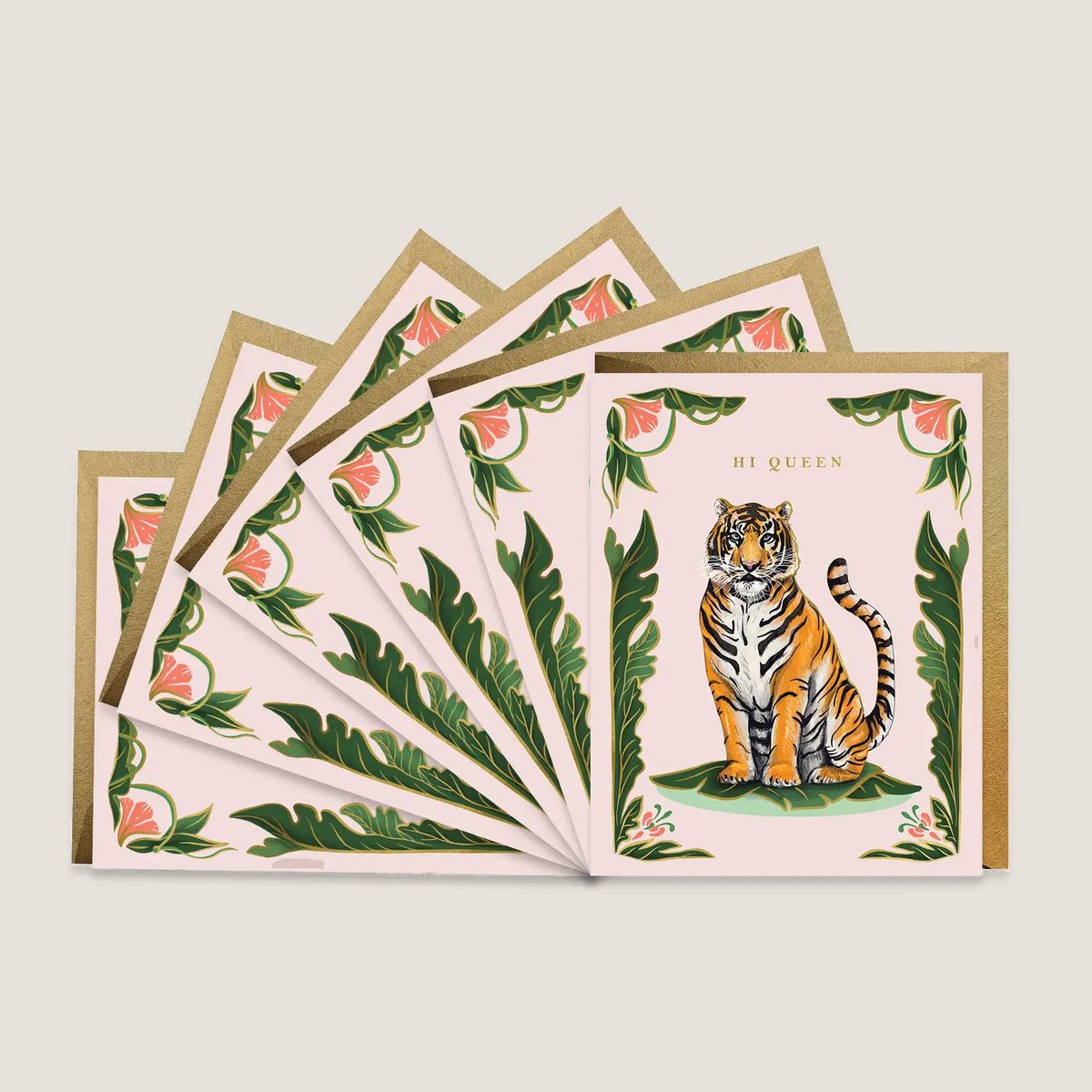 “Hi Queen” Boxed Greeting Card Set – Set of 6