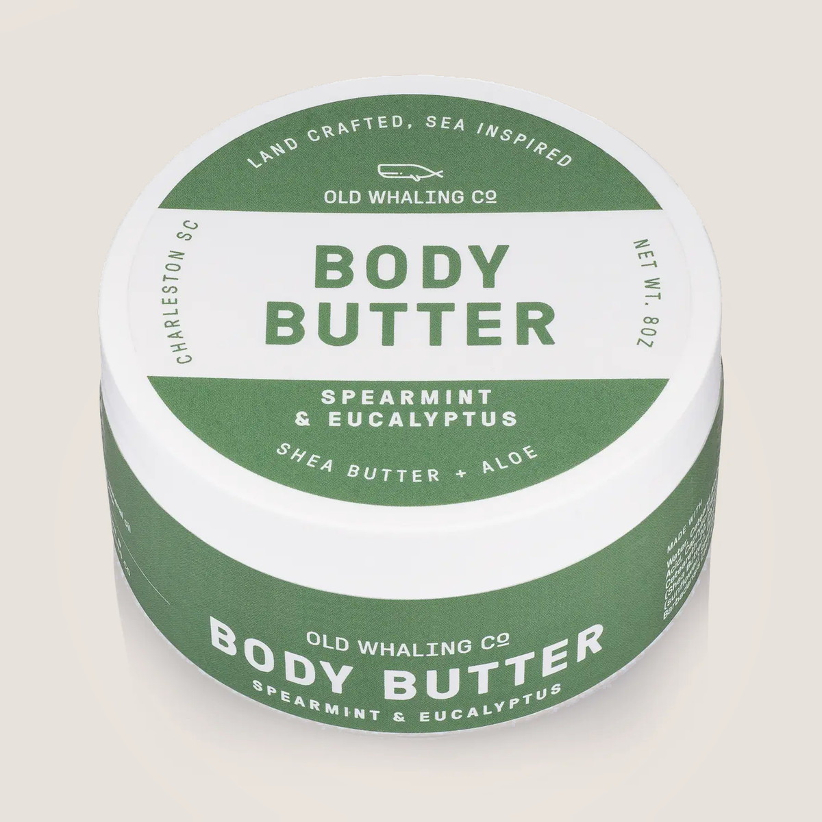 Old Whaling Spearmint & Eucalyptus Body Butter (8oz)