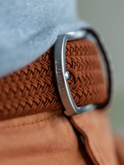 Auburn Elastic Woven Belt