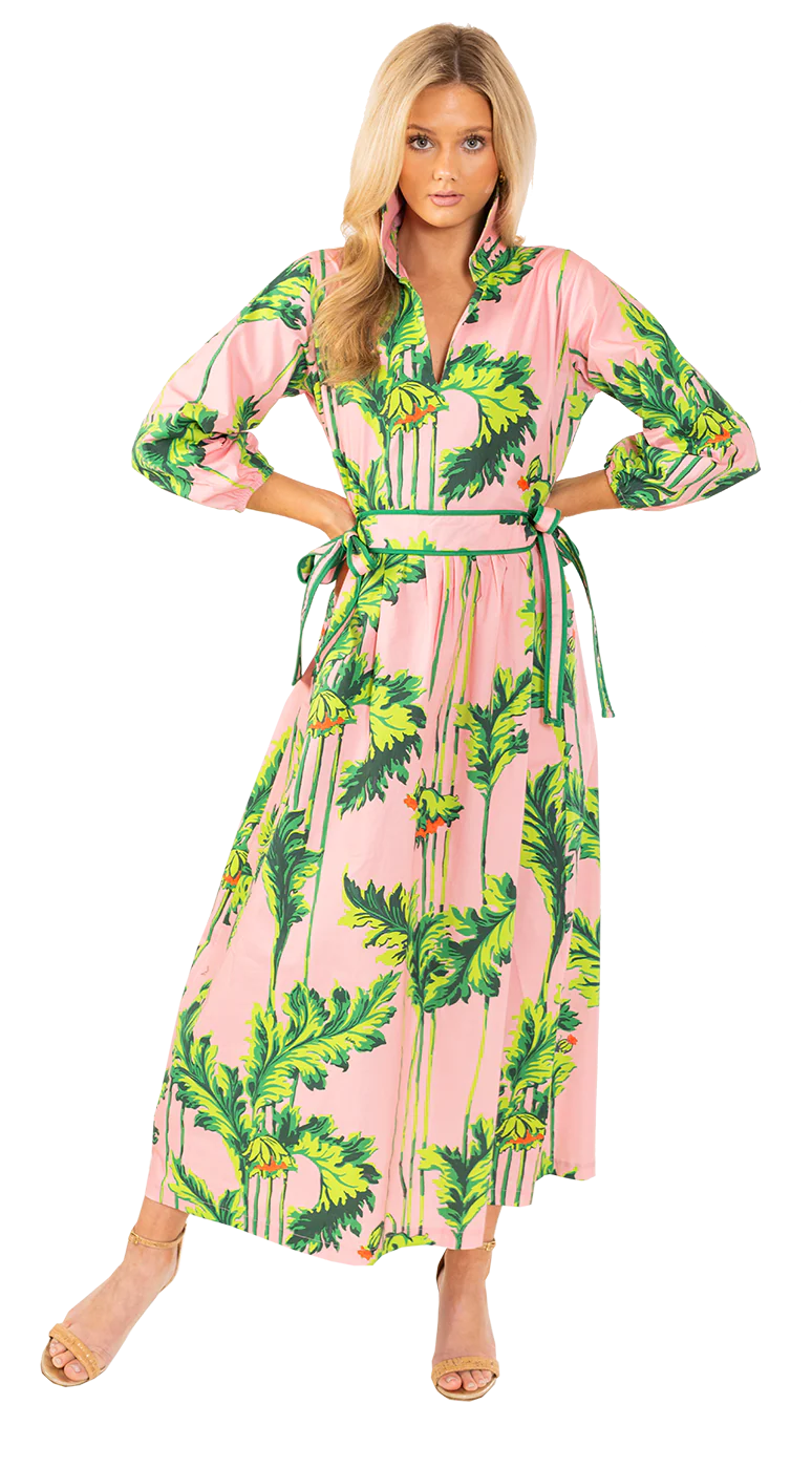 Pink Regency Long Dress by House of MBR