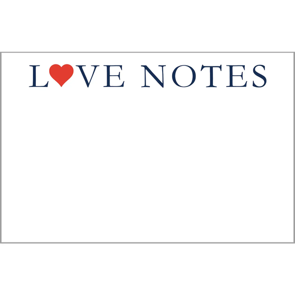Love Notes Slab 8.5 x 5.5 Notepad Vivid Hue Home