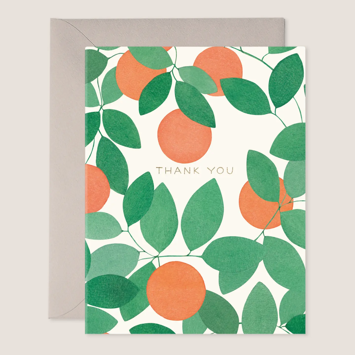 Orange Grove Thank You Boxed Card Set