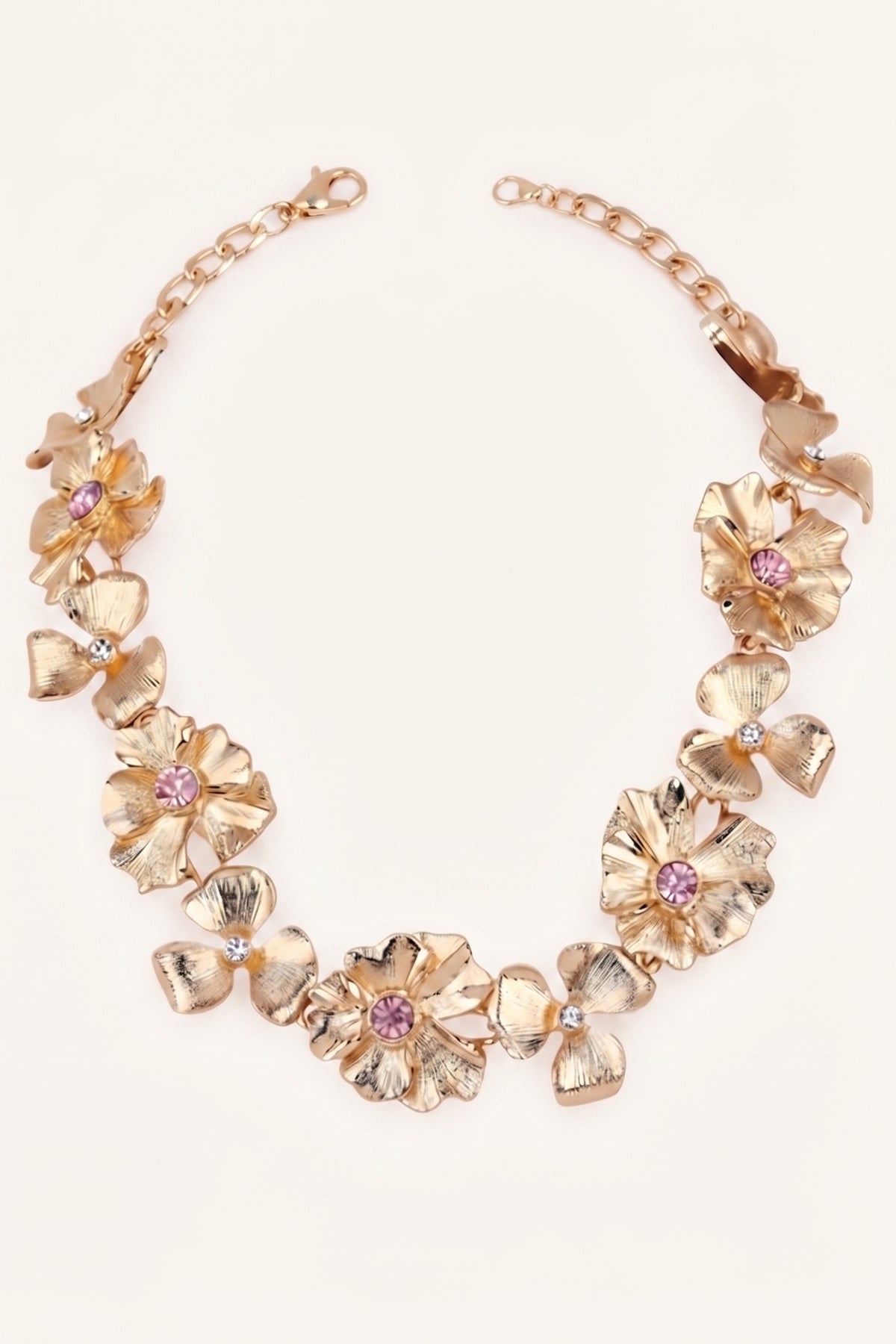 Meadow Necklace on a cream background