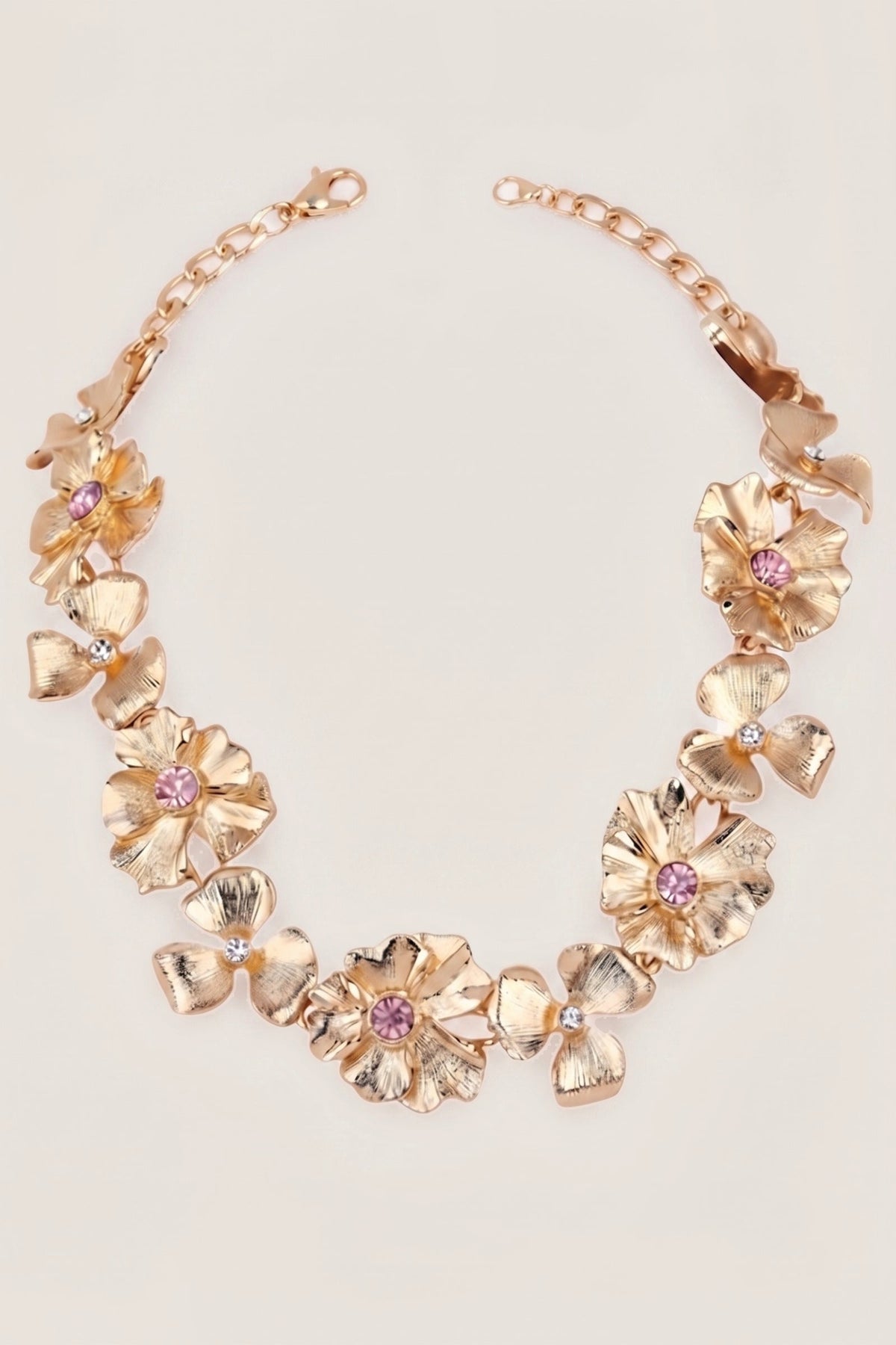 Meadow Necklace on a cream background