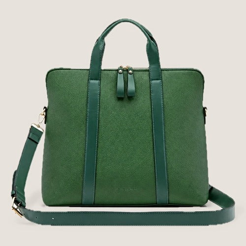 Rhodes Laptop Bag - Green, colour swatch close-up
