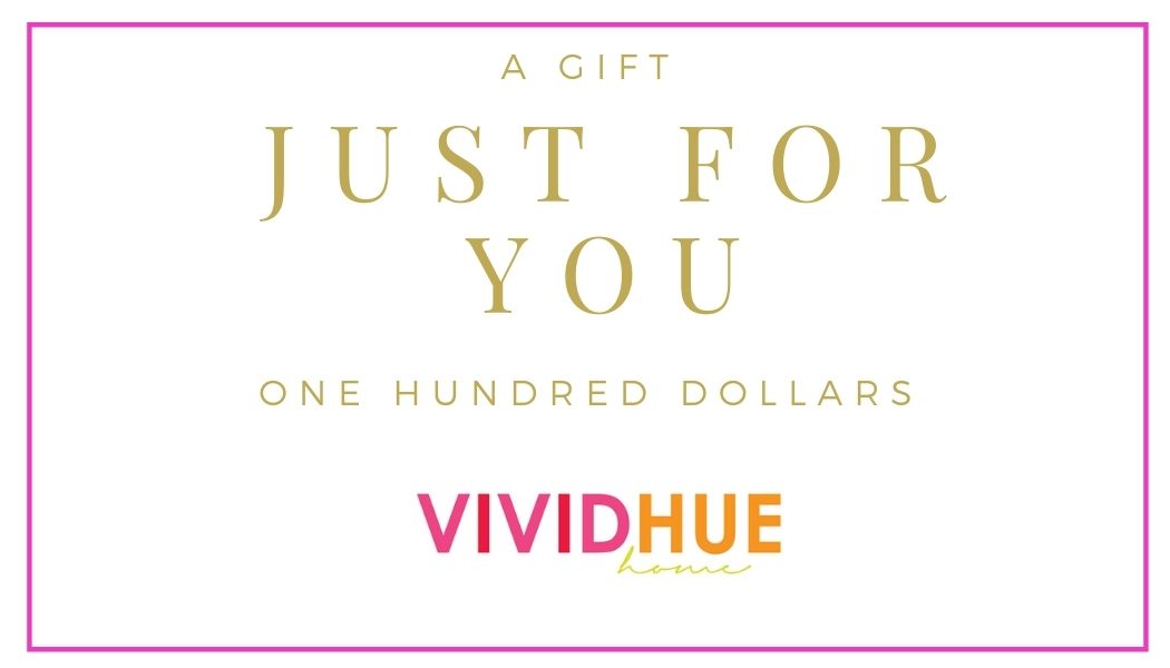 Vivid Hue Home Gift Certificate