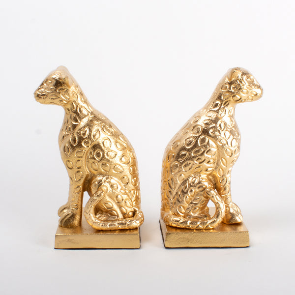 Leopard Bookends (set) Vivid Hue Home