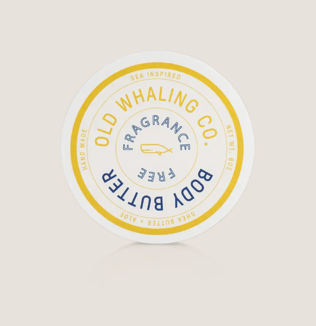 Old Whaling Fragrance Free Body Butter 8oz