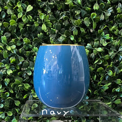 Vivid Hue Colorful Stemless Wine Glasses (SOLD INDIVIDUALLY)