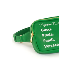 Kiwi Green Fluent French Franny Fanny Bag