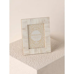 Roma Textured 5x7 Ivory Picture Frame