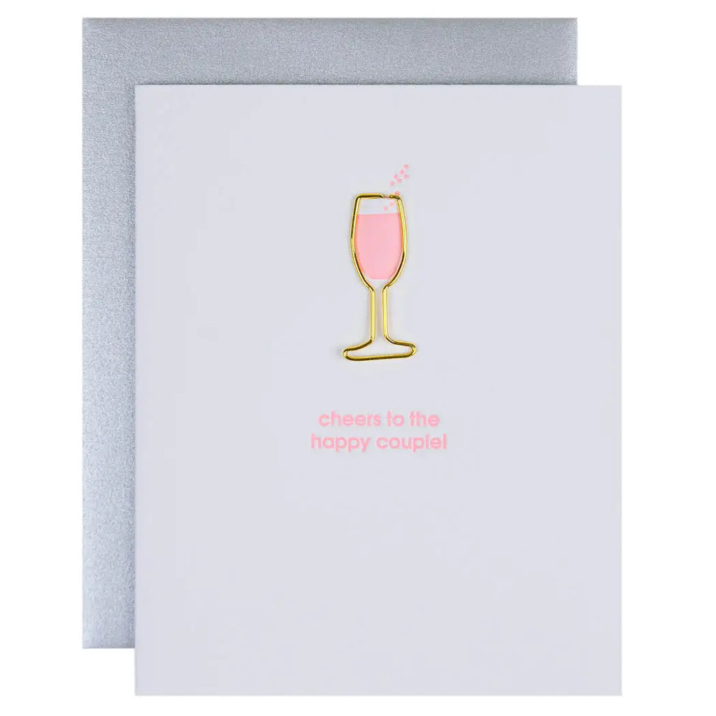 Cheers To The Happy Couple Greeting Card