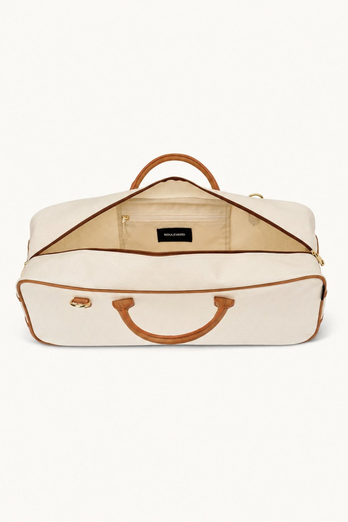 Mint Margo “Mahj” Mahjong Tote — Natural with Mint/Sky Lettering