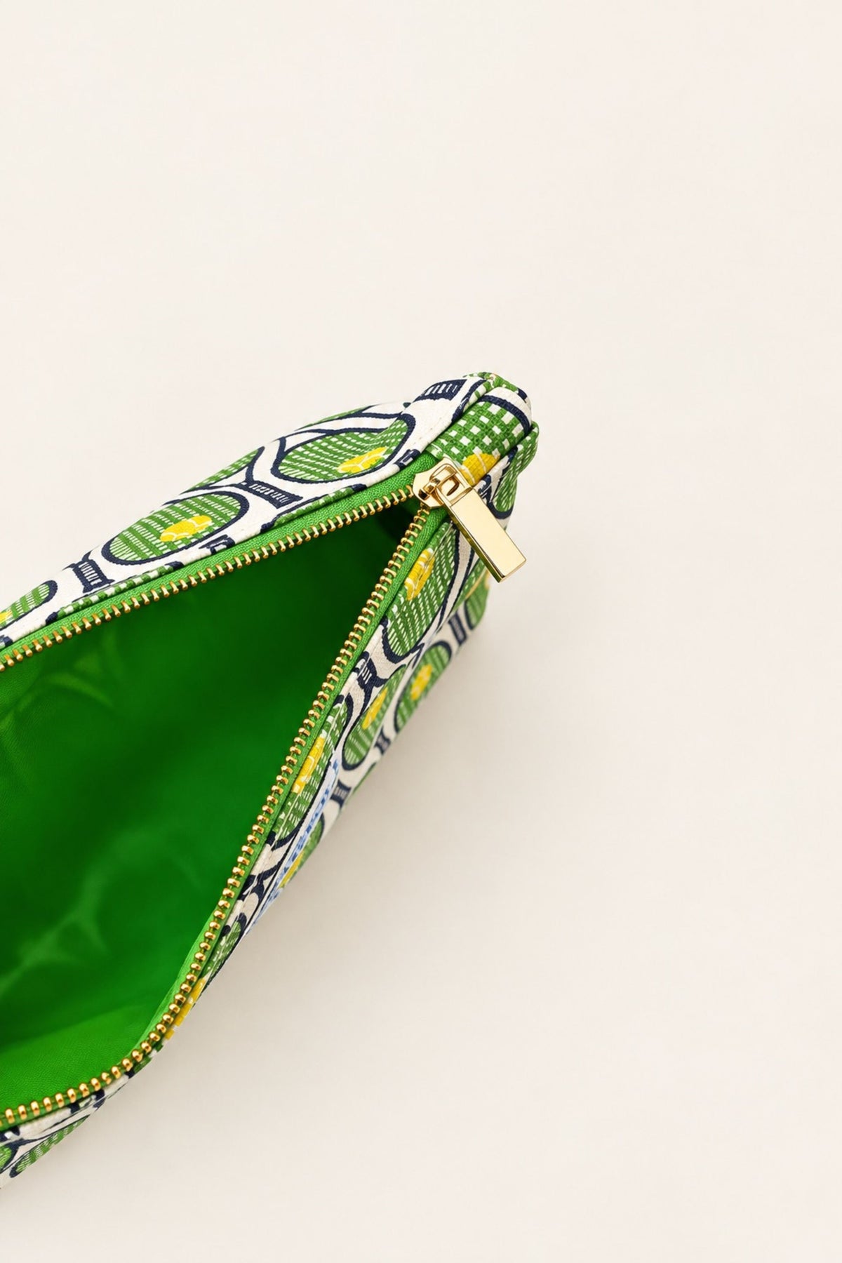 Tennis Racket Make Up Bag