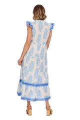 Sky Blue Breeze Maxi Dress