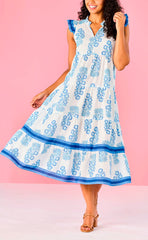 Sky Blue Breeze Maxi Dress