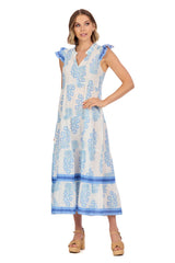 Sky Blue Breeze Maxi Dress