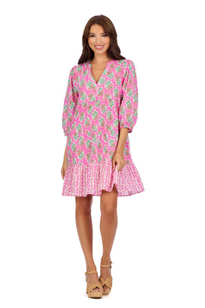 Rosewood Breeze Tunic Dress