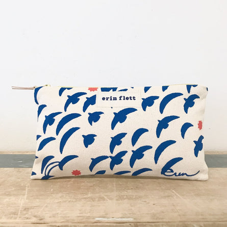 Royal Flight Clutch Zipper Bag