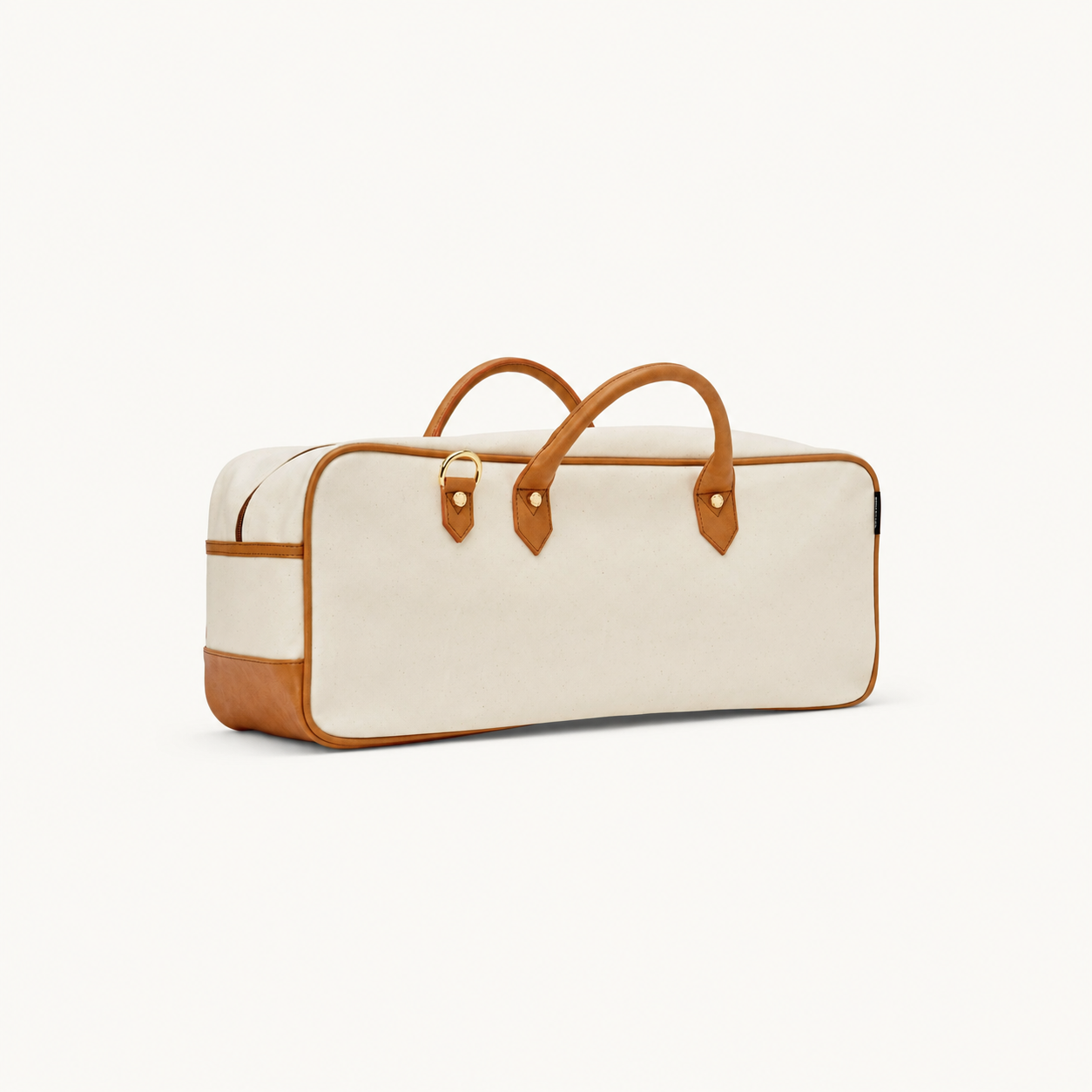 Mint Margo “Mahj” Mahjong Tote — Natural with Mint/Sky Lettering