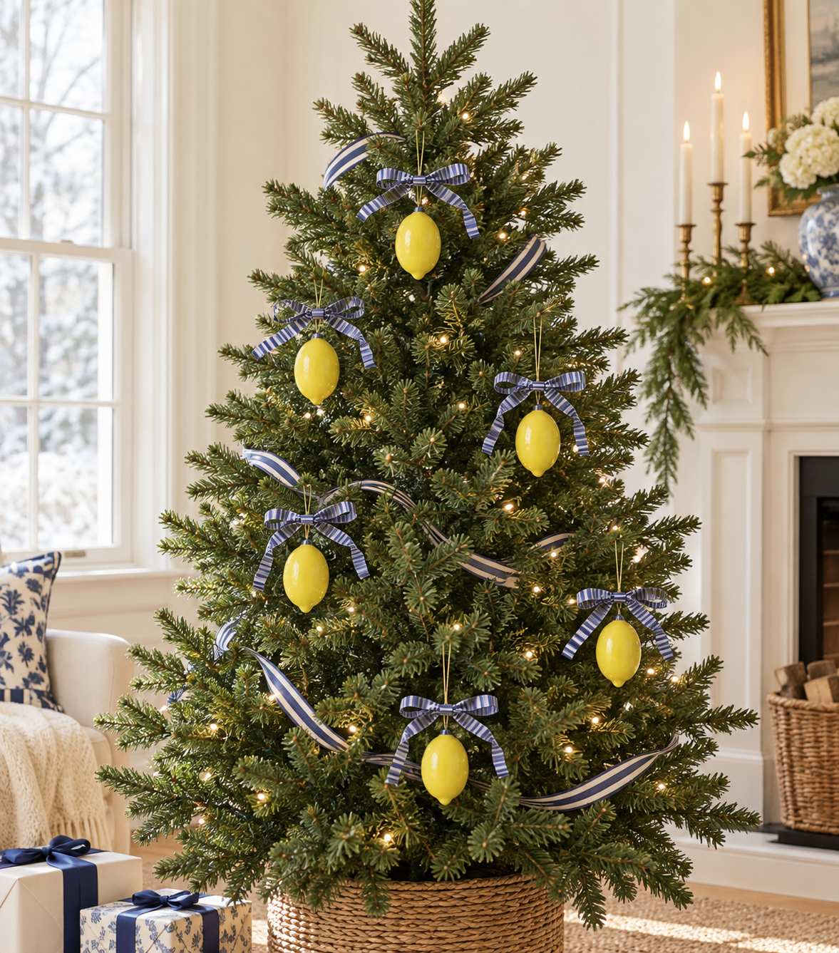 Coquette Lemon Ornament