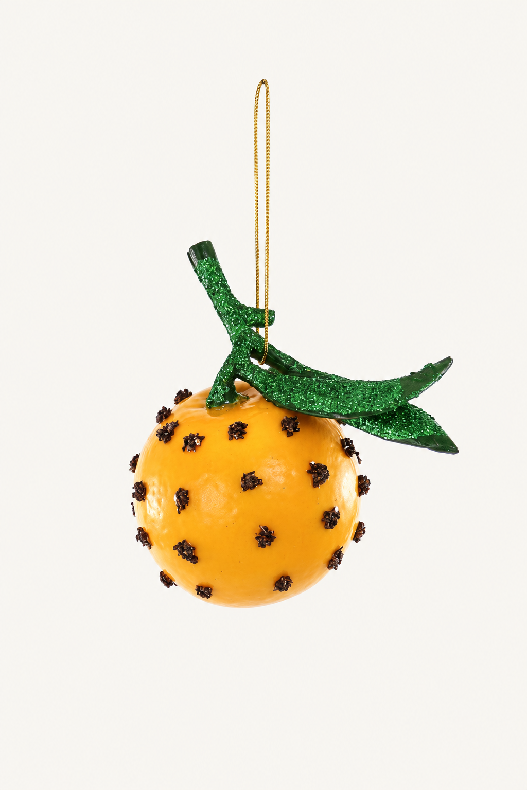 Clove Studded Orange Ornament