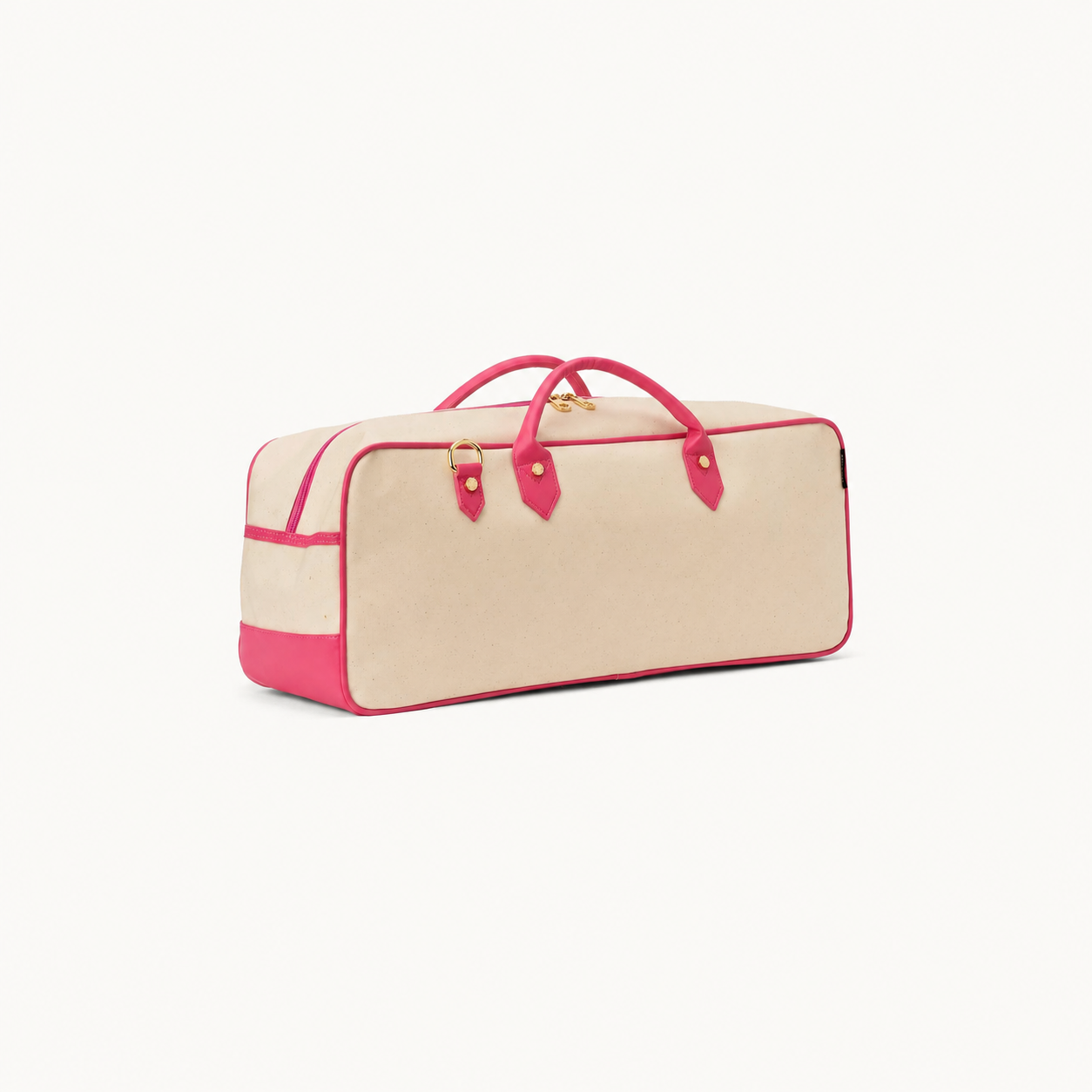 Raspberry Margo “Mahj” Mahjong Tote — Hot Pink Trim