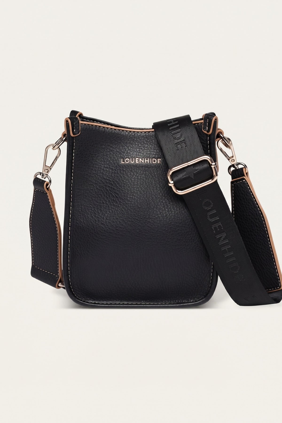 Black Parker Crossbody Bag