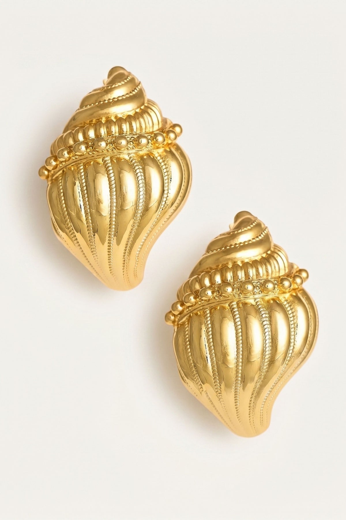 James Conch Shell Earrings