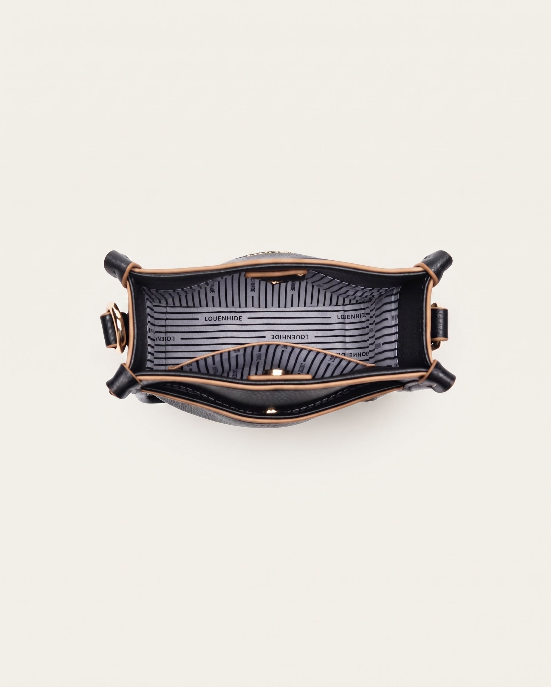 Black Parker Crossbody Bag